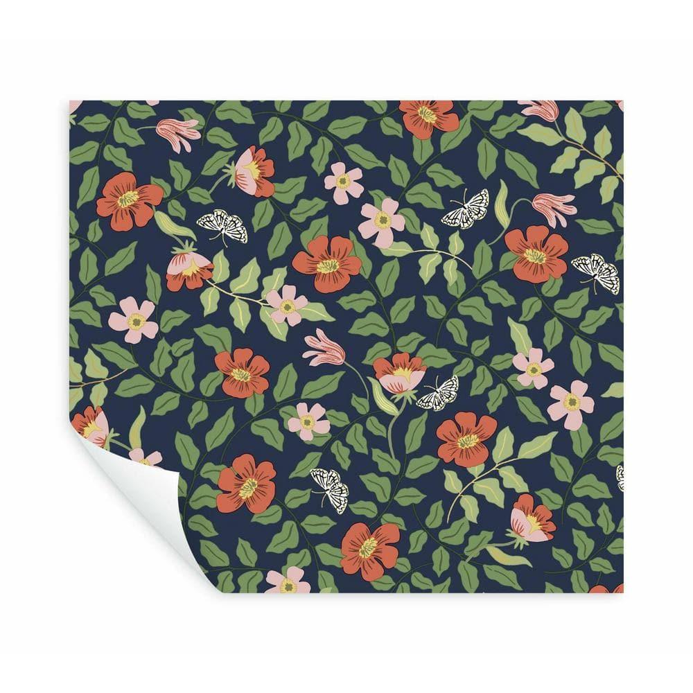 Rifle Paper Co. Primrose 20' L x 20.5" W Peel and Stick Wallpaper Roll