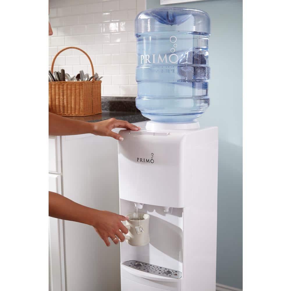Primo Water Dispenser: Freestanding Electric, Hot & Cold, 135.26 Volume, Energy Star Certified, 1-Year Warranty