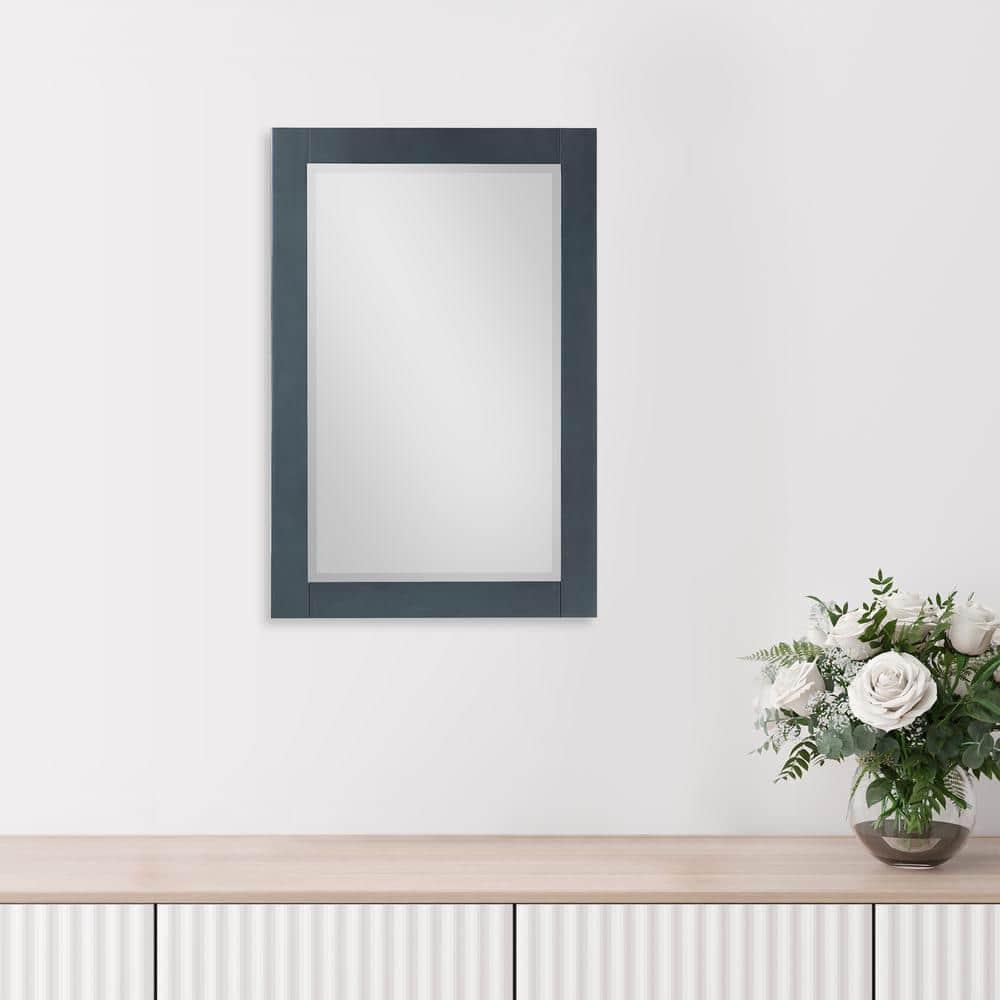 Ivy Wood Flat Wall Mirror
