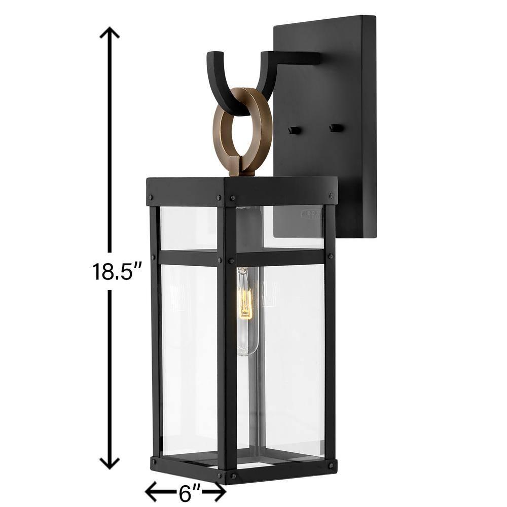 Hinkley Lighting - Porter - 1 Light Small Outdoor Wall Lantern in Transitional