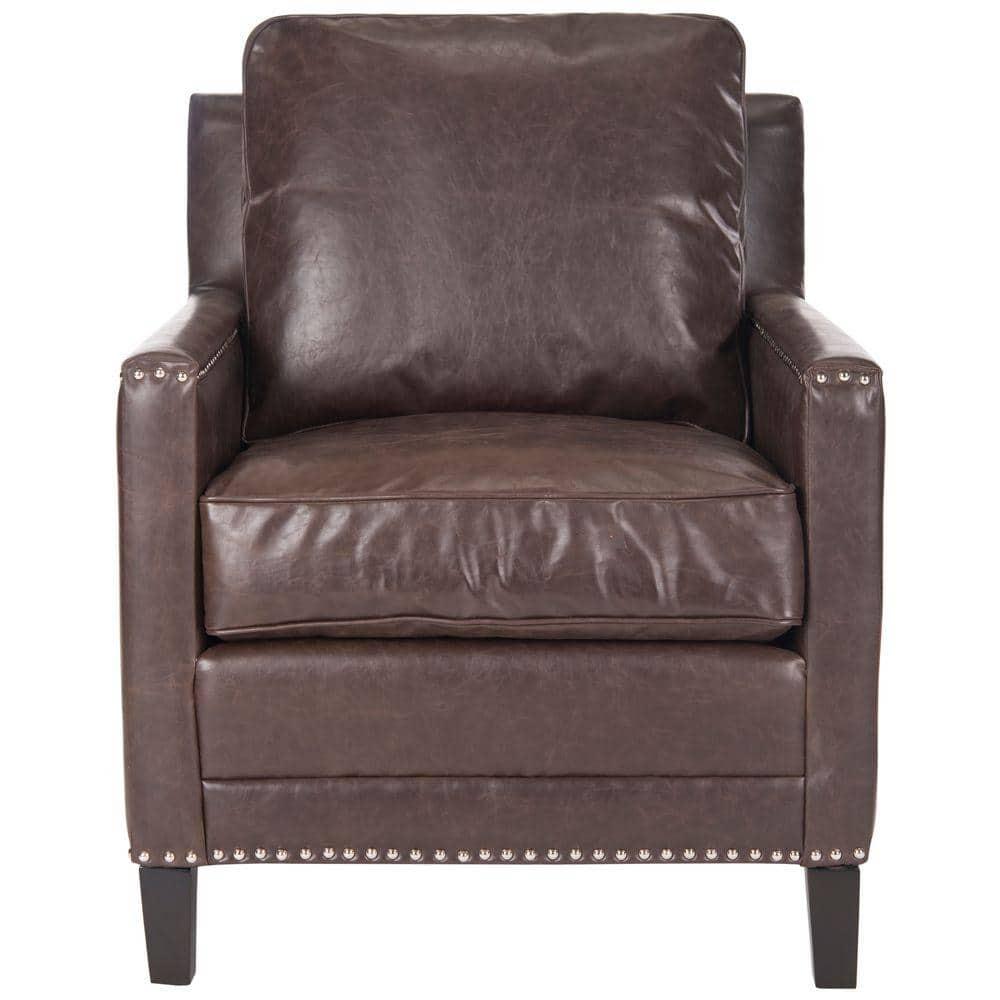 Buckler Arm Chair - MCR4613 - Brown - Safavieh