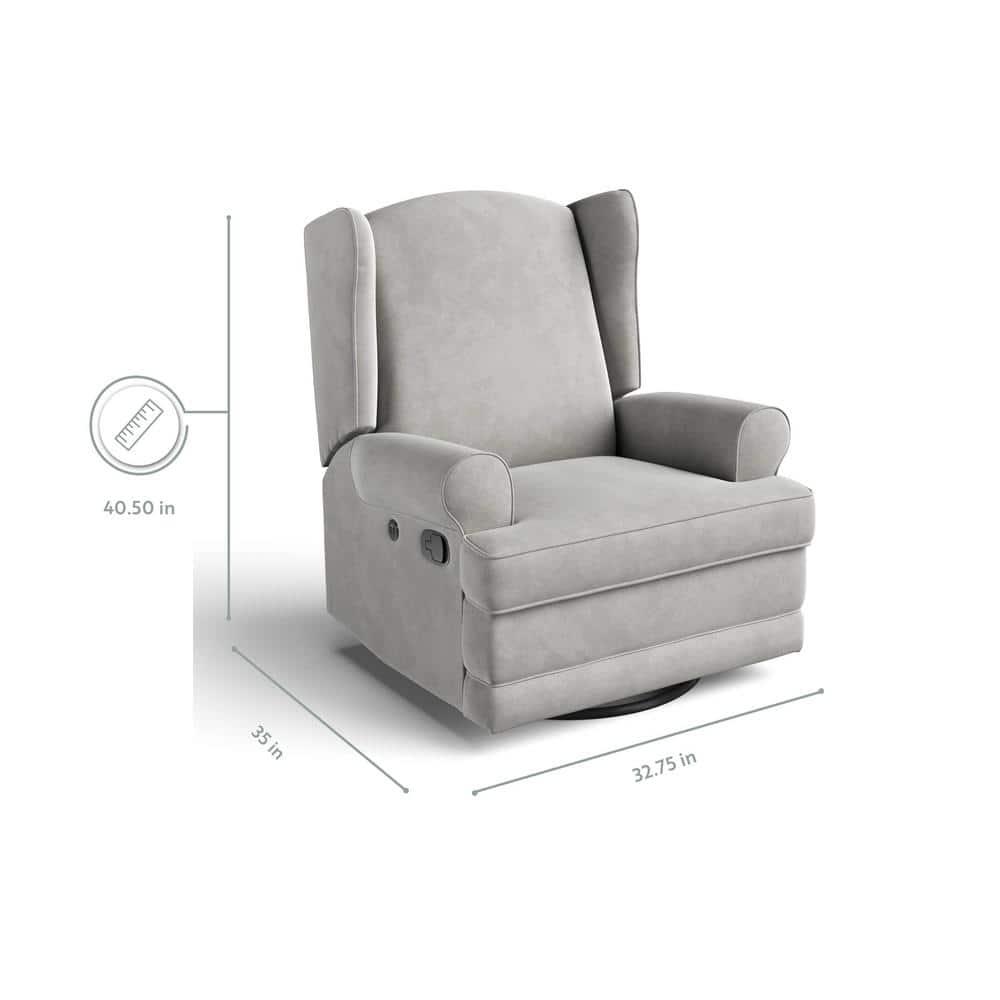 Serenity Swivel Reclining Glider with USB