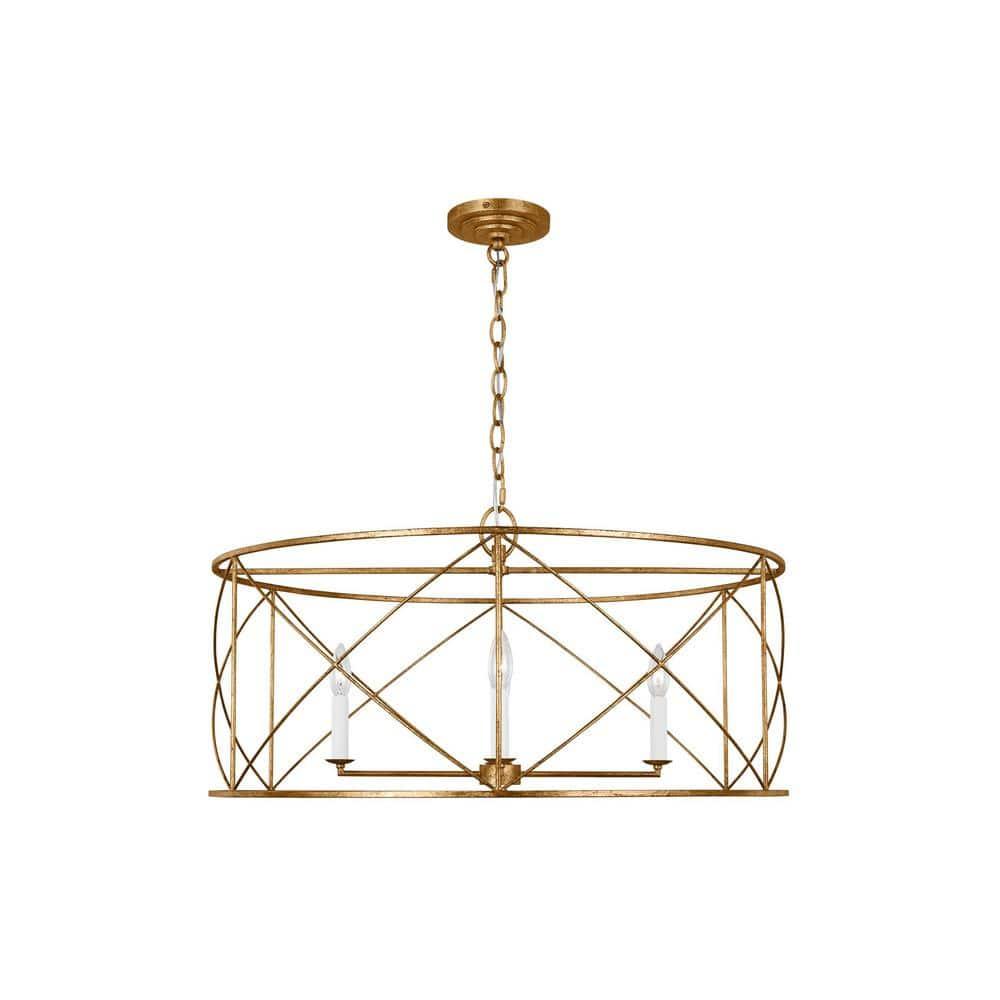 Merilou 4 - Light Dimmable Lantern Square / Rectangle Chandelier
