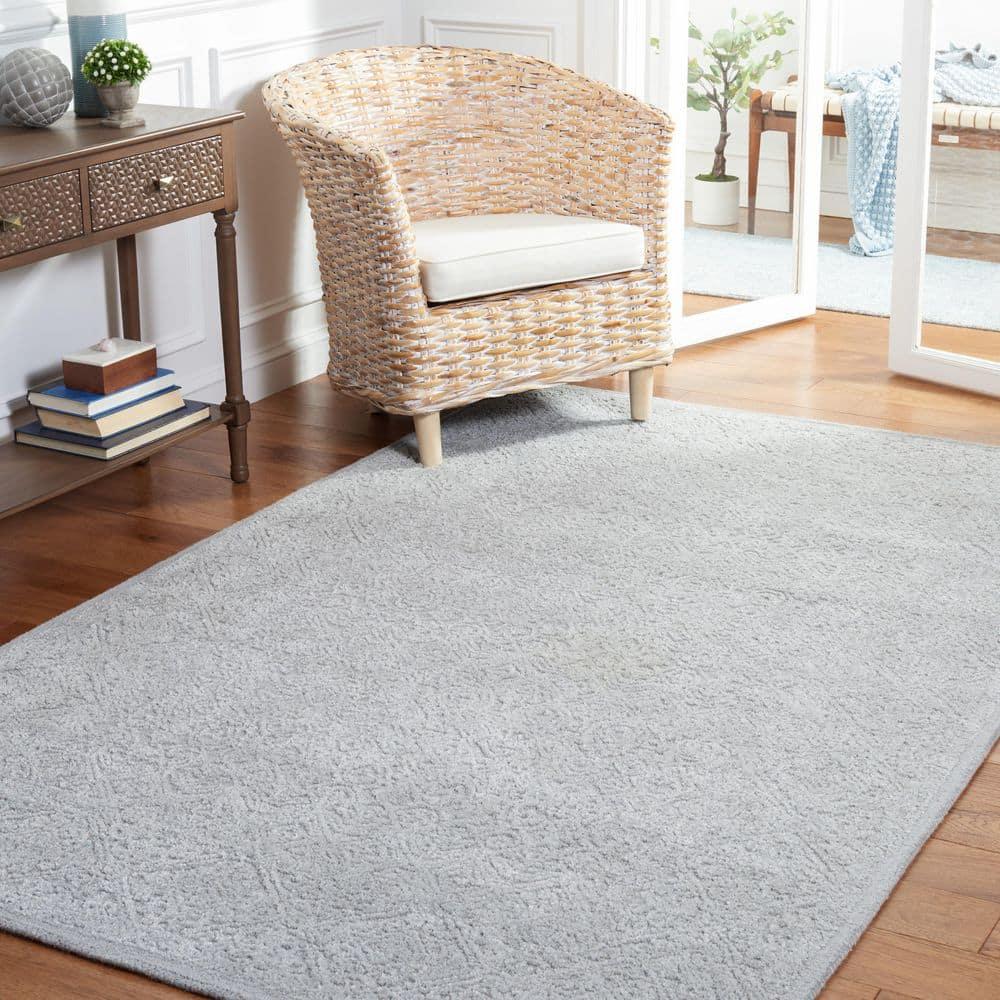 Martha Stewart Tufted Wool - MSR3275 - Indoor Hand Tufted Area Rugs - Grey - 3'x5'
