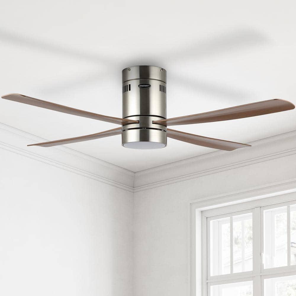Jonathan Y Theo 52'' Ceiling Fan with LED Lights