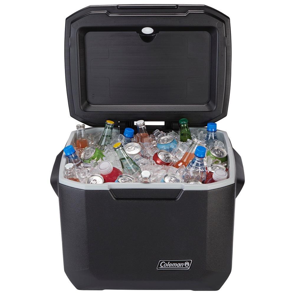 Coleman Xtreme 50 Quart 5-Day Hard Cooler with Wheels and Have-A-Seat Lid