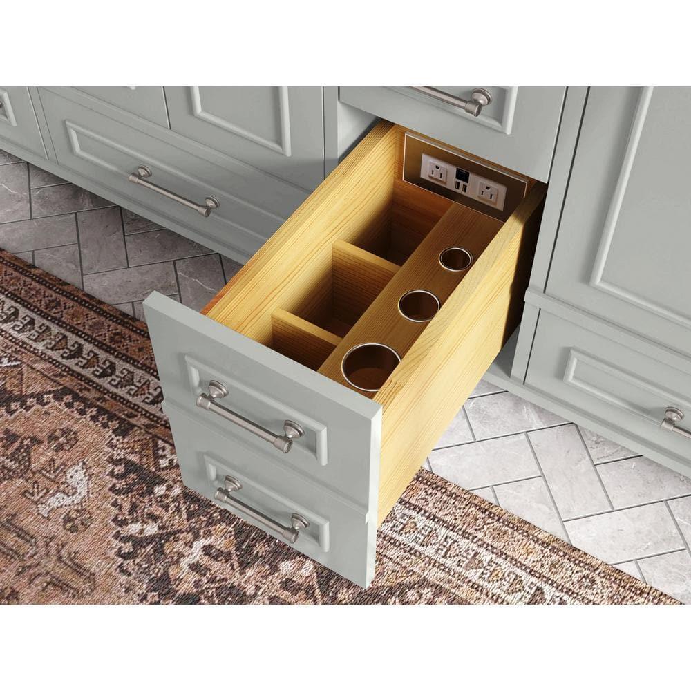 Willow Collections Aberdeen 42'' Single Bathroom Vanity with Quartz Top