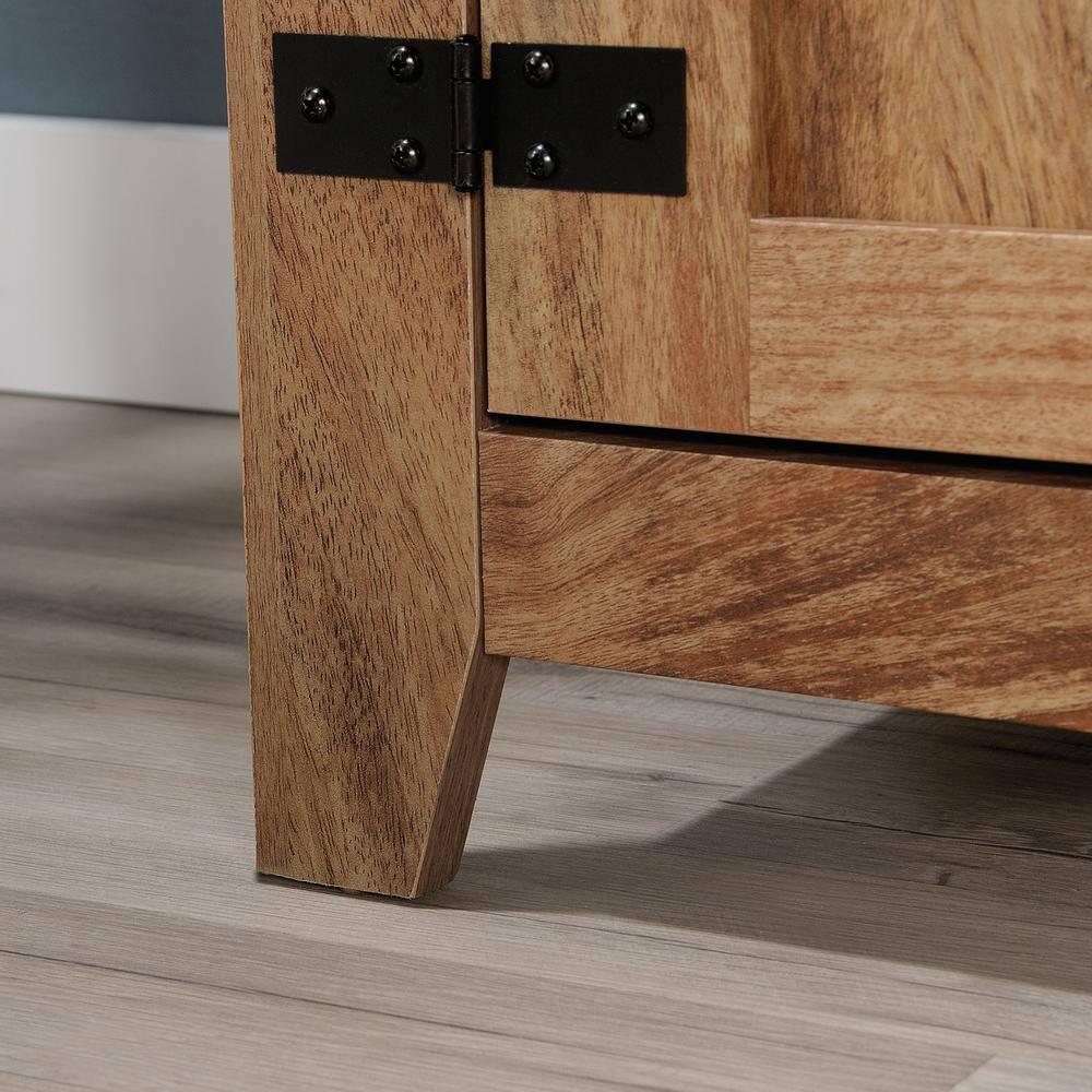 Sauder Select TV Stand/ Credenza for TV's up to 70", Sindoori Mango Finish