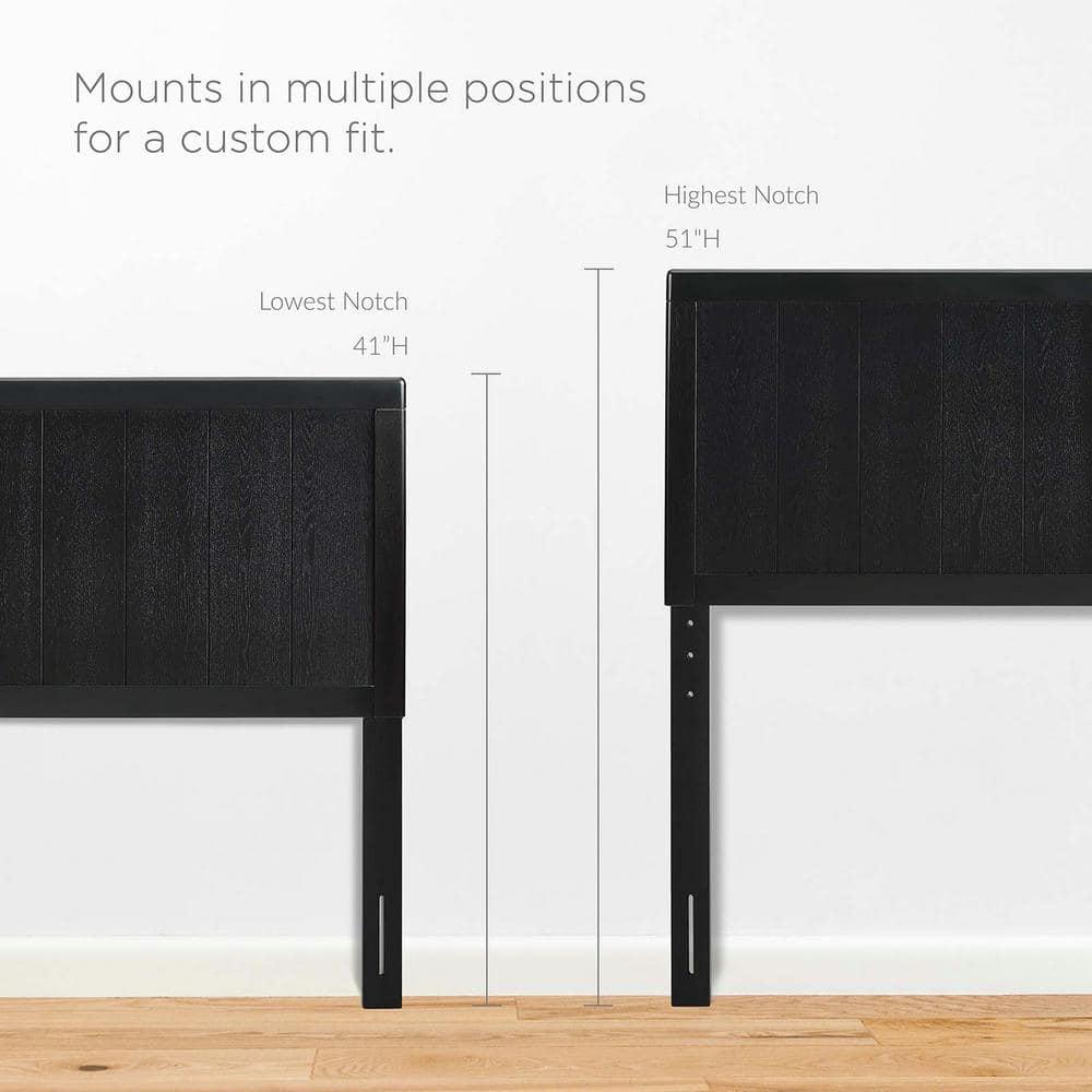 Modway Robbie Wood Headboard