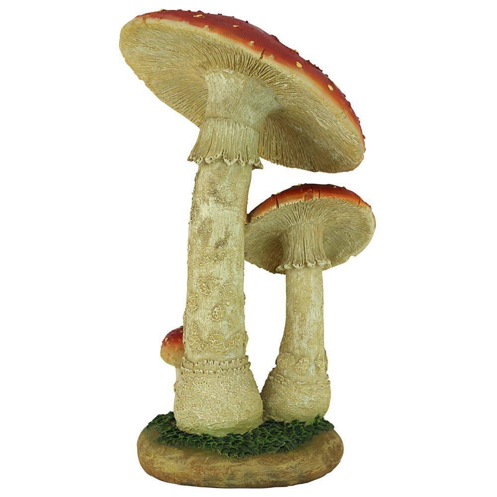 Design Toscano Mystic Forest Red Mushroom Statue