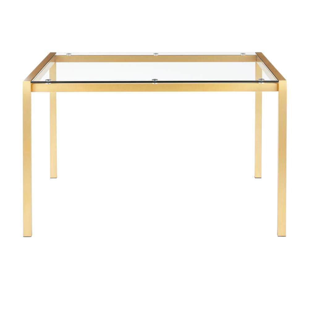 LumiSource Contemporary Dining Table - 76.0 - Stylish Dining Experience