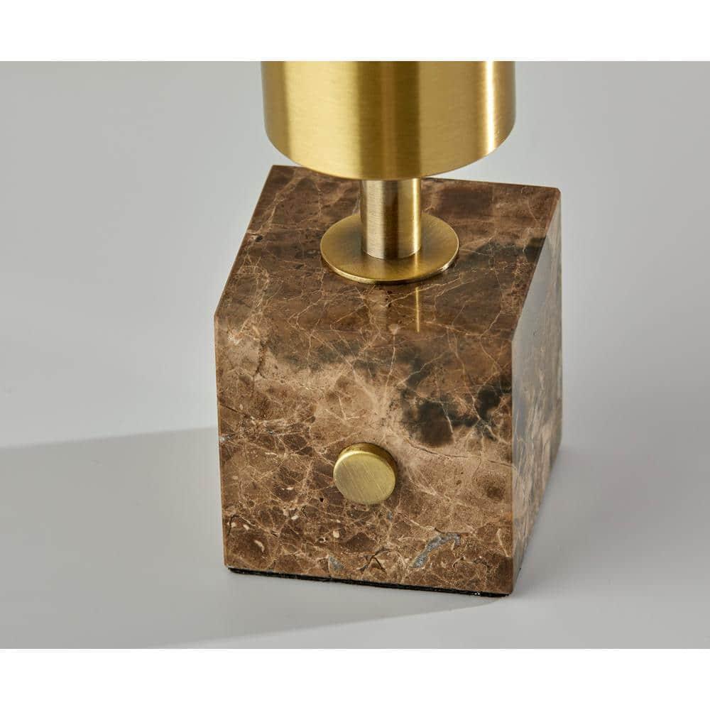 Tuberose Hand-Blown LED Table Lamp (19")
