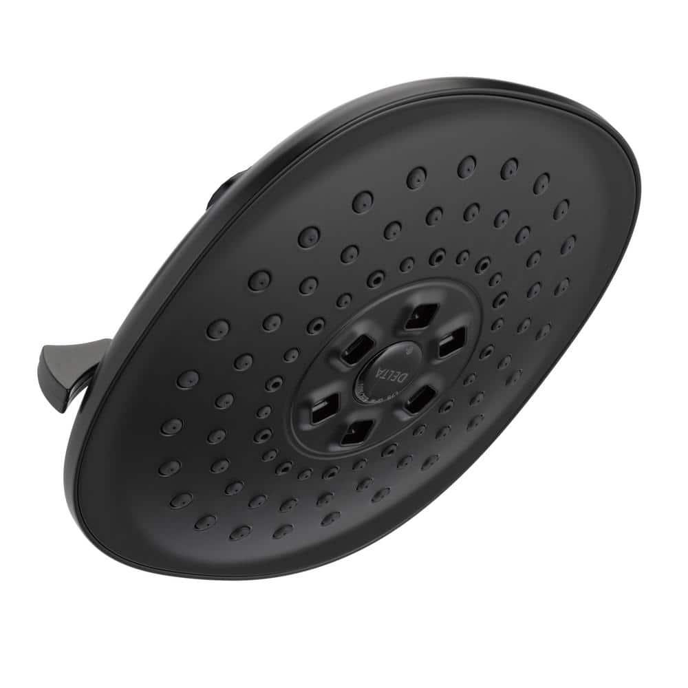 Universal Showering Components Shower Head in Matte Black
