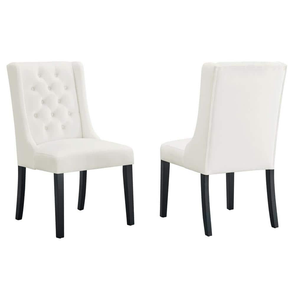 Modway Baronet Performance Velvet Dining Chairs by Modway (Set of 2)