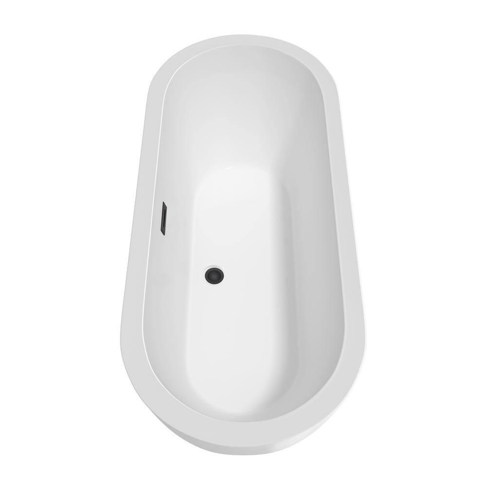 Soho 72'' x 31'' Freestanding Soaking Acrylic Bathtub