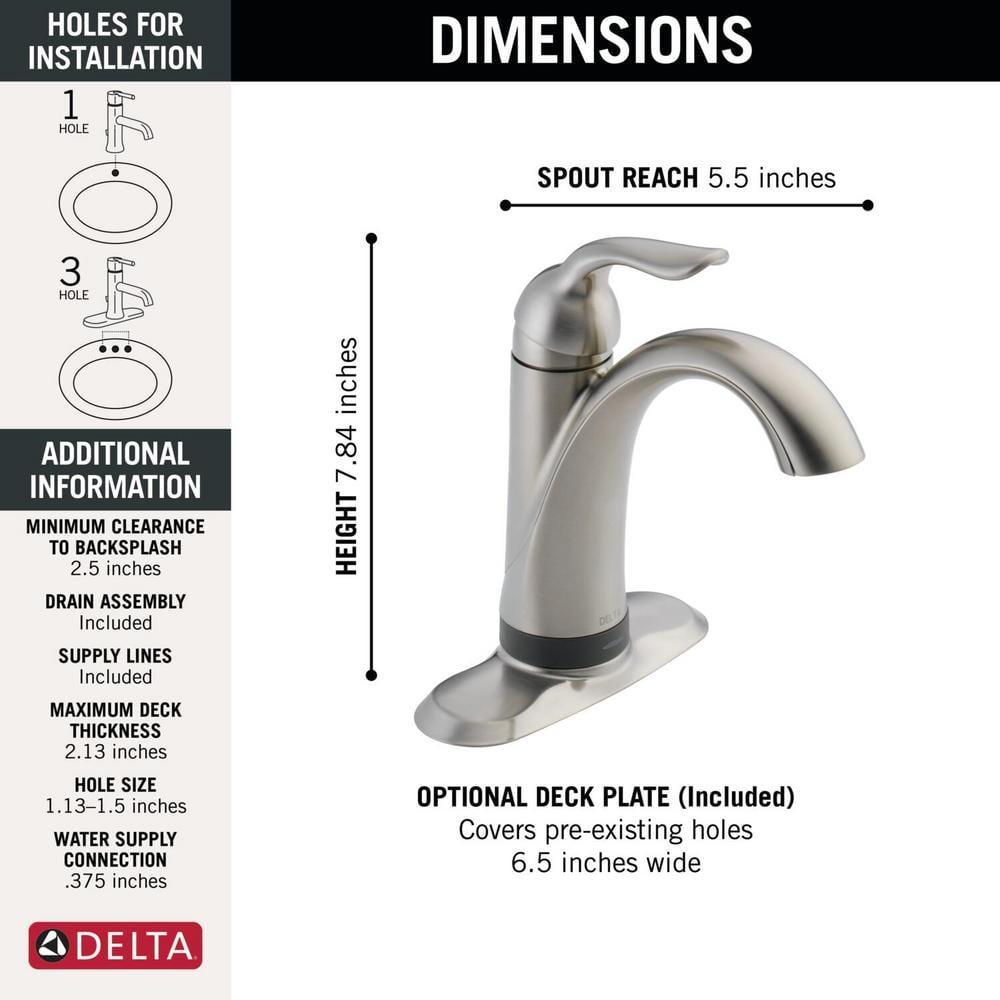 Lahara Touch2O® Bathroom Faucet with Touchless Technology