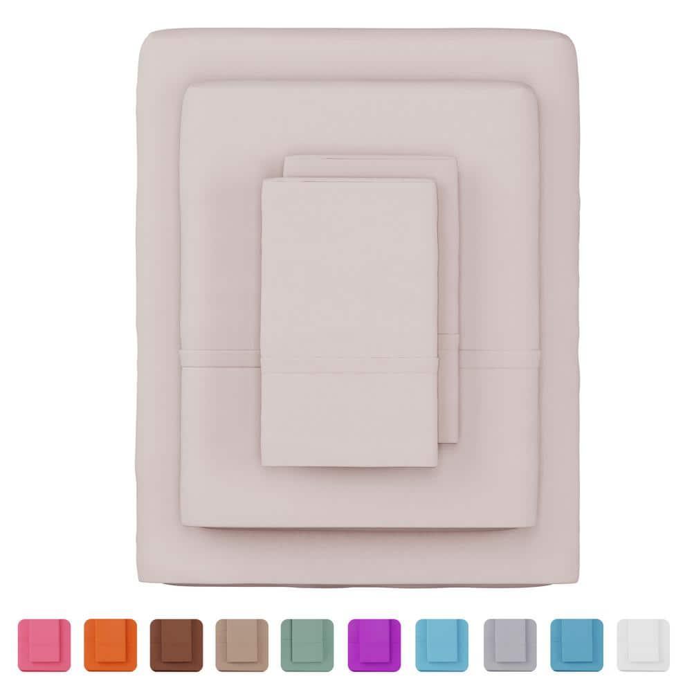 Lavish Home Series 1200 Brushed Microfiber Sheet Set - Wrinkle, Stain & Fade Resistant Bed Linens & Pillowcases