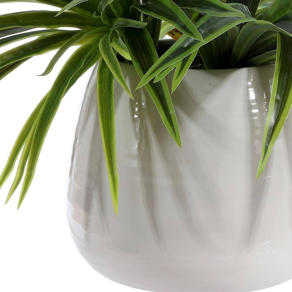 Faux Orchid Potted Plant  XXX