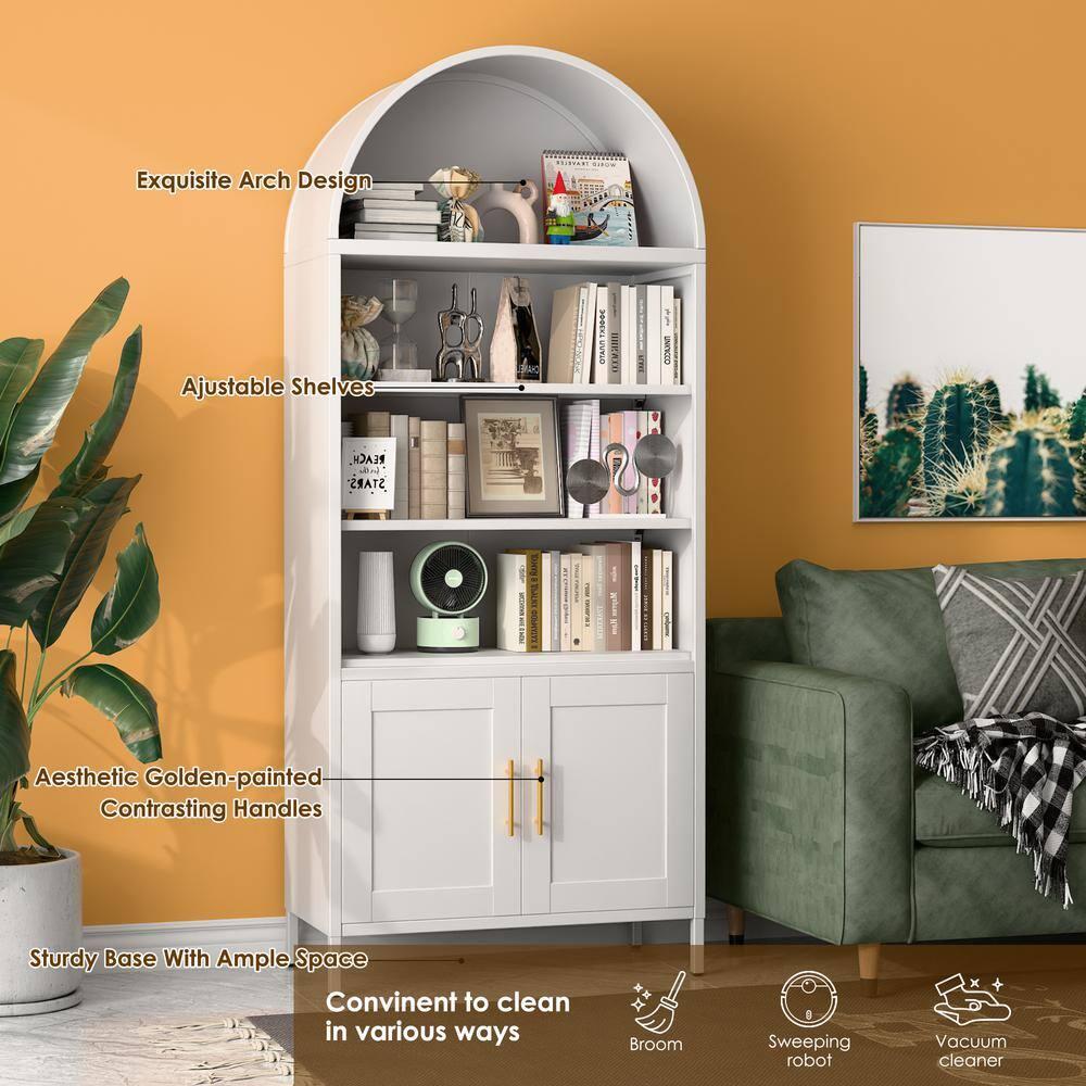 SUPEER Metal Garage Storage Cabinet, 72 Inches Tall Lockable  Storage Cabinet with Door and 5 Adjustable Shelves for Office and Home, Assembly Required