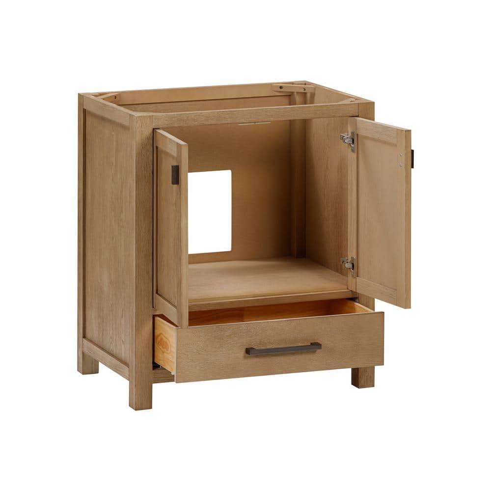 Avanity Modero 30'' Single Bathroom Vanity Base Only in Brushed Oak Finish