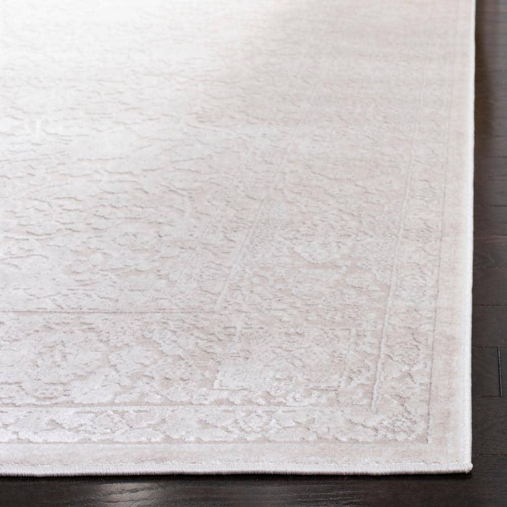Reflection RFT667 Power Loomed Area Rug - Creme/Ivory - 4'x6' - Safavieh.
