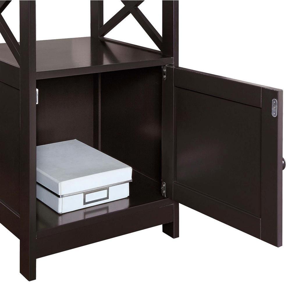 Convenience Concepts Oxford End Table with Cabinet