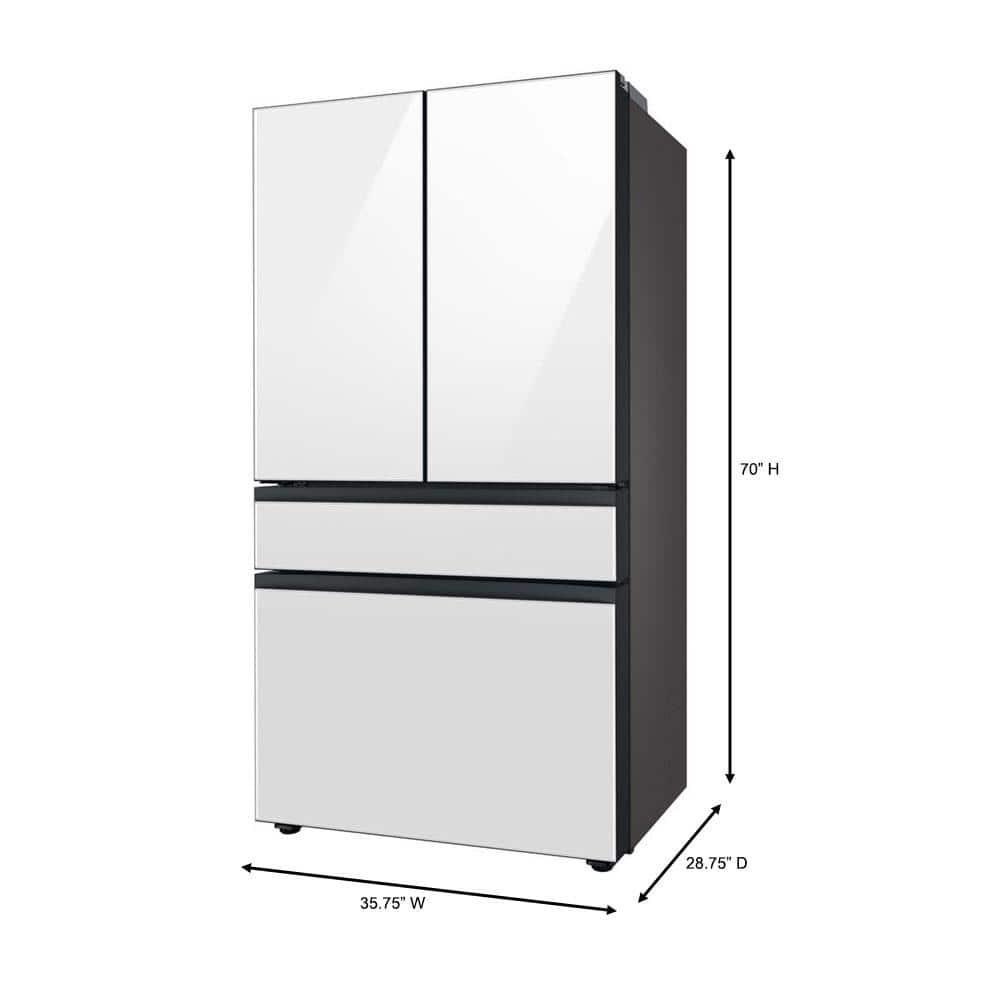 Bespoke 4-Door French Door Refrigerator (23 cu. ft.) with Beverage Center™