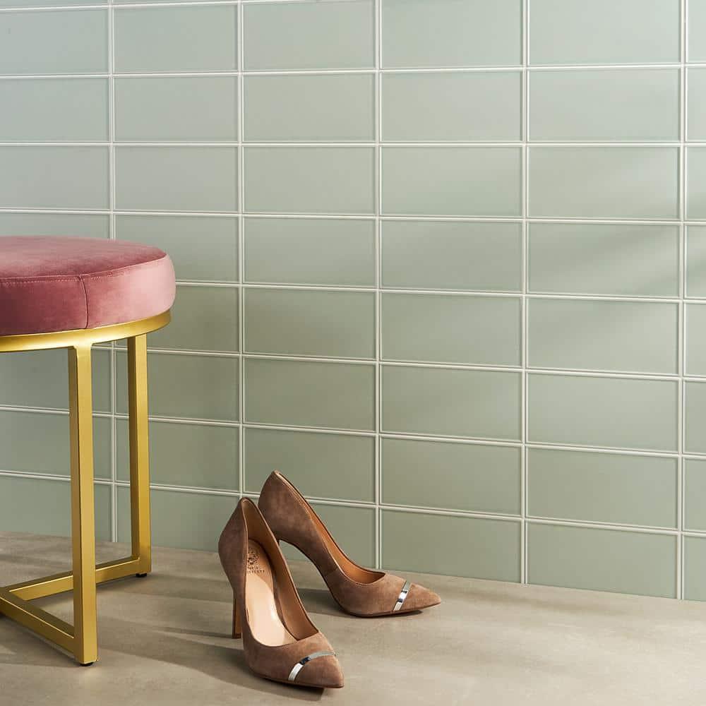 Tori Border 4" x 8" Ceramic Subway Tile