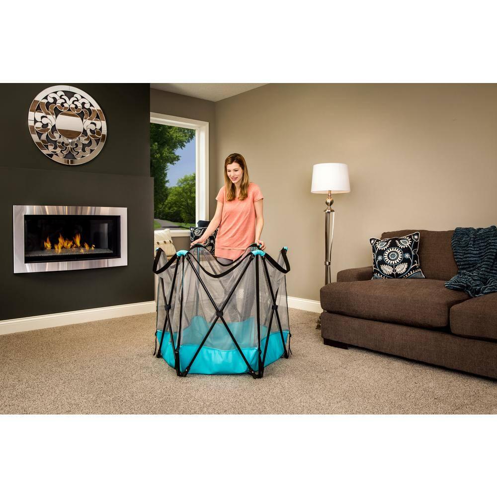 My 6 Panel Portable 48" x 48" Indoor/Outdoor Steel Pop-Up Play Tent