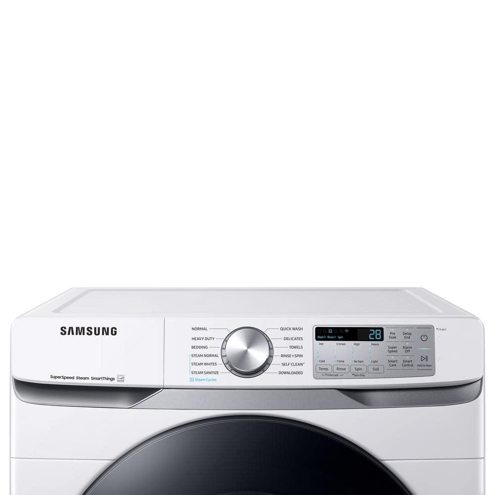 Samsung 4.5 cu. ft. Large Capacity Smart Front Load Washer with Super Speed Wash