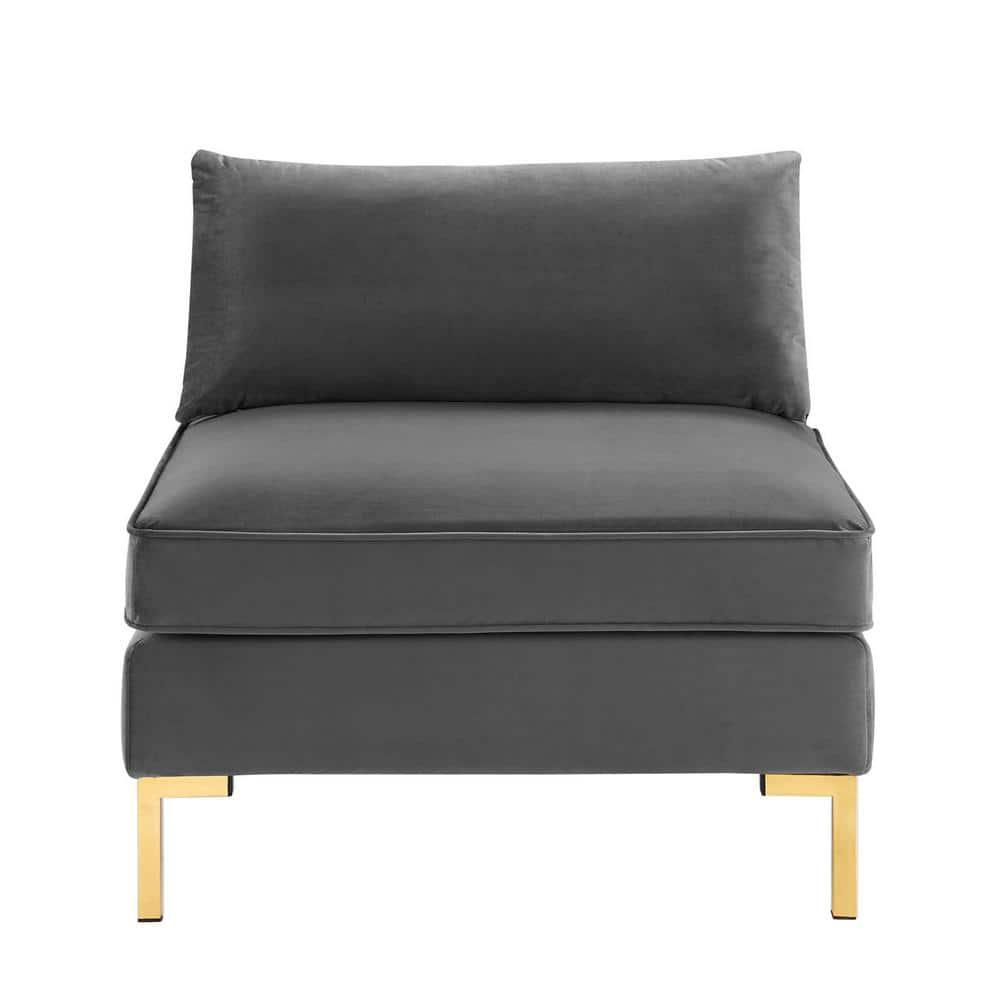 Modway Ardent Performance Velvet Armless Chair