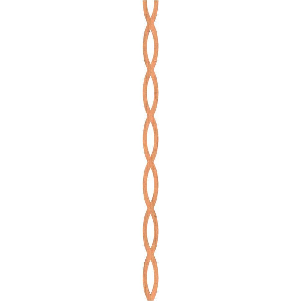 Ekena Millwork Rakaia Adjustable Wood Decorative Slat Wall Panel Kit