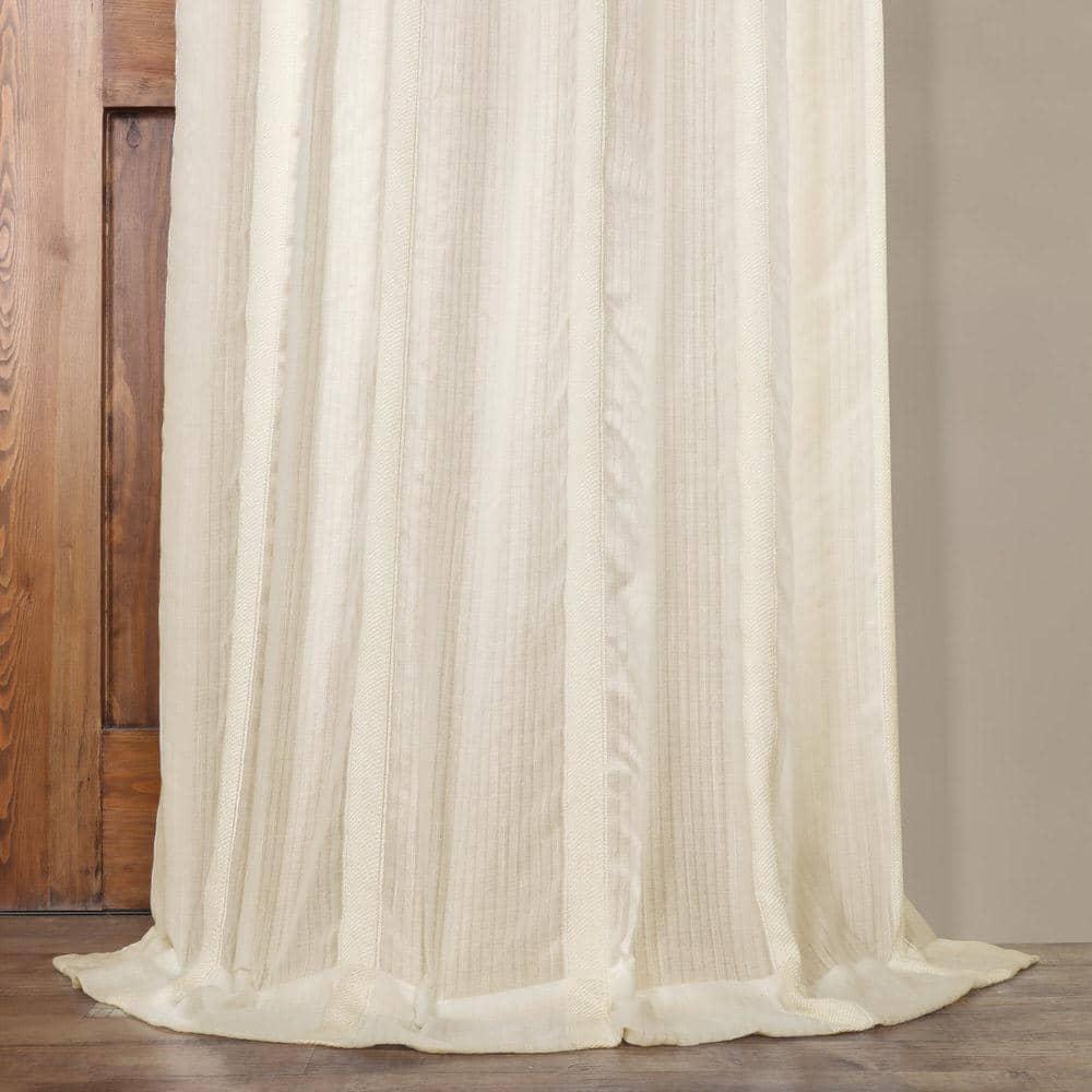 Rylene Synthetic Sheer Curtain Single Panel
