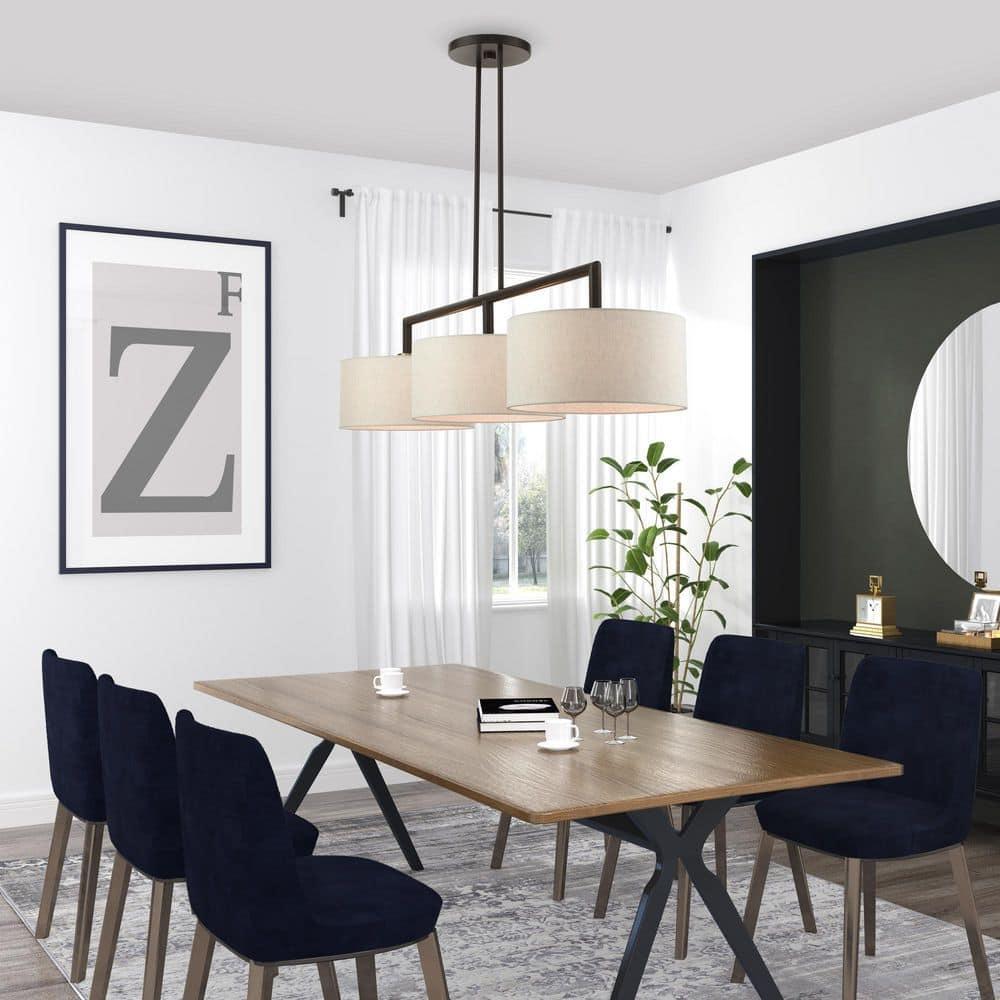 Livex Lighting Meridian 3 - Light Chandelier in  English Bronze