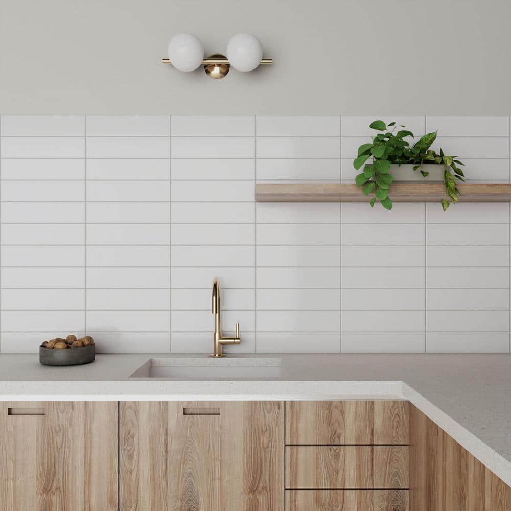 Cruz Bay Studio City 3in.x12in. Ceramic Subway Wall Tile