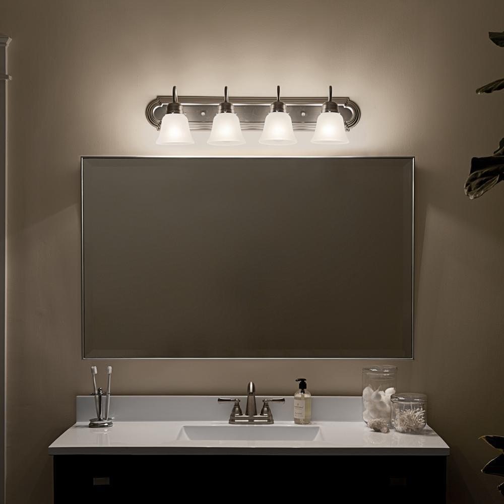 Kichler Lighting 4 - Light Vanity in  Brushed Nickel
