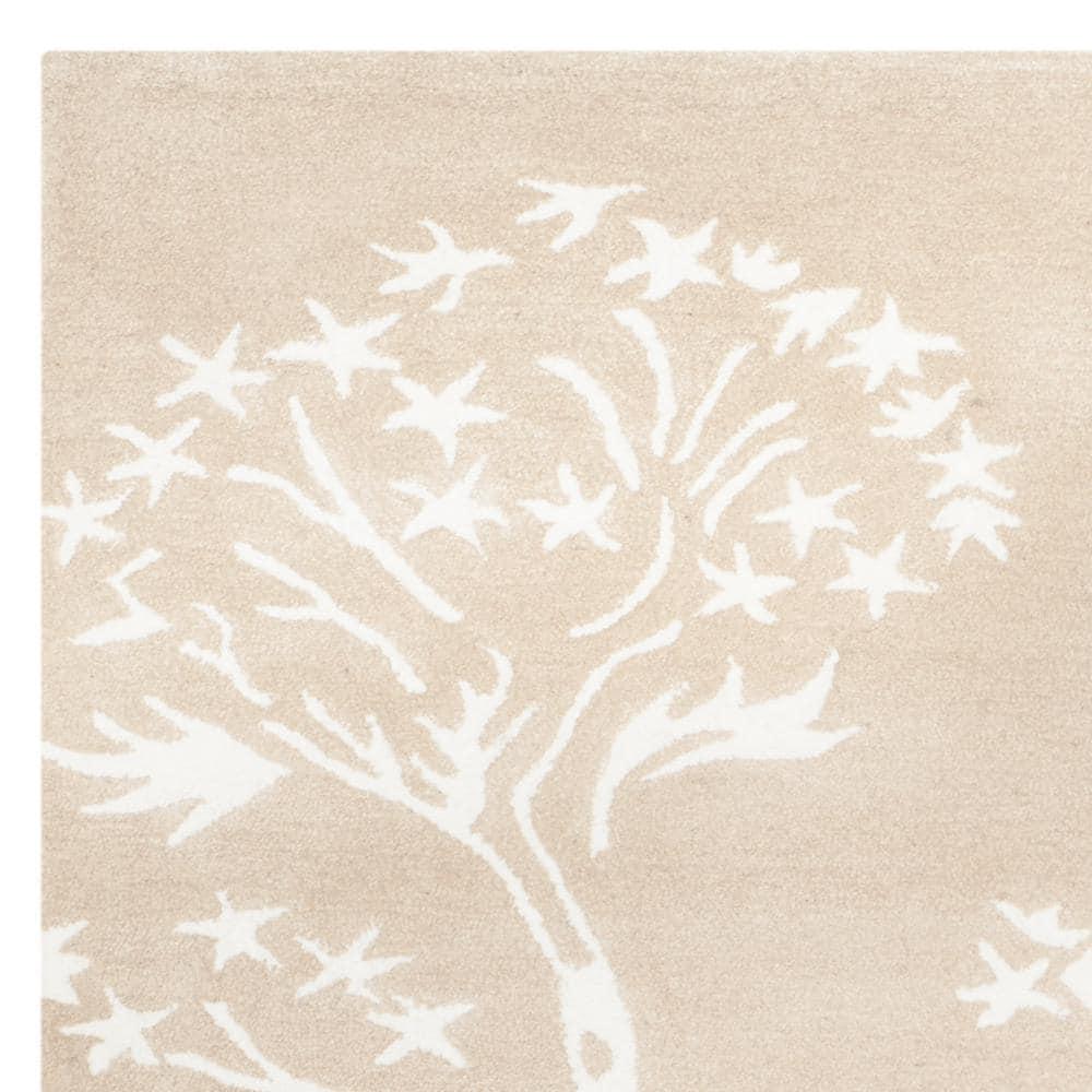 Bella BEL131 Hand Tufted Area Rug - Sand/Ivory - 8'x10' - Safavieh.