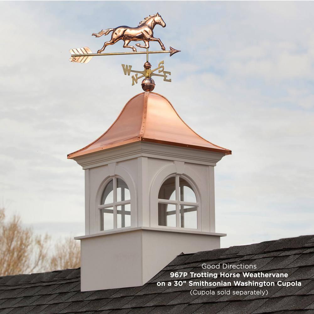Good Directions 27'' H Metal Animals Weathervane