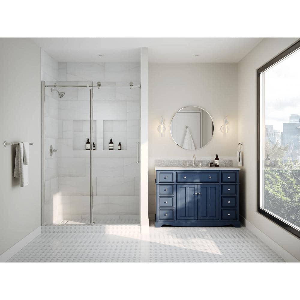 Essential Round Wall Mirror, Bathroom/Vanity Mirror with Frame
