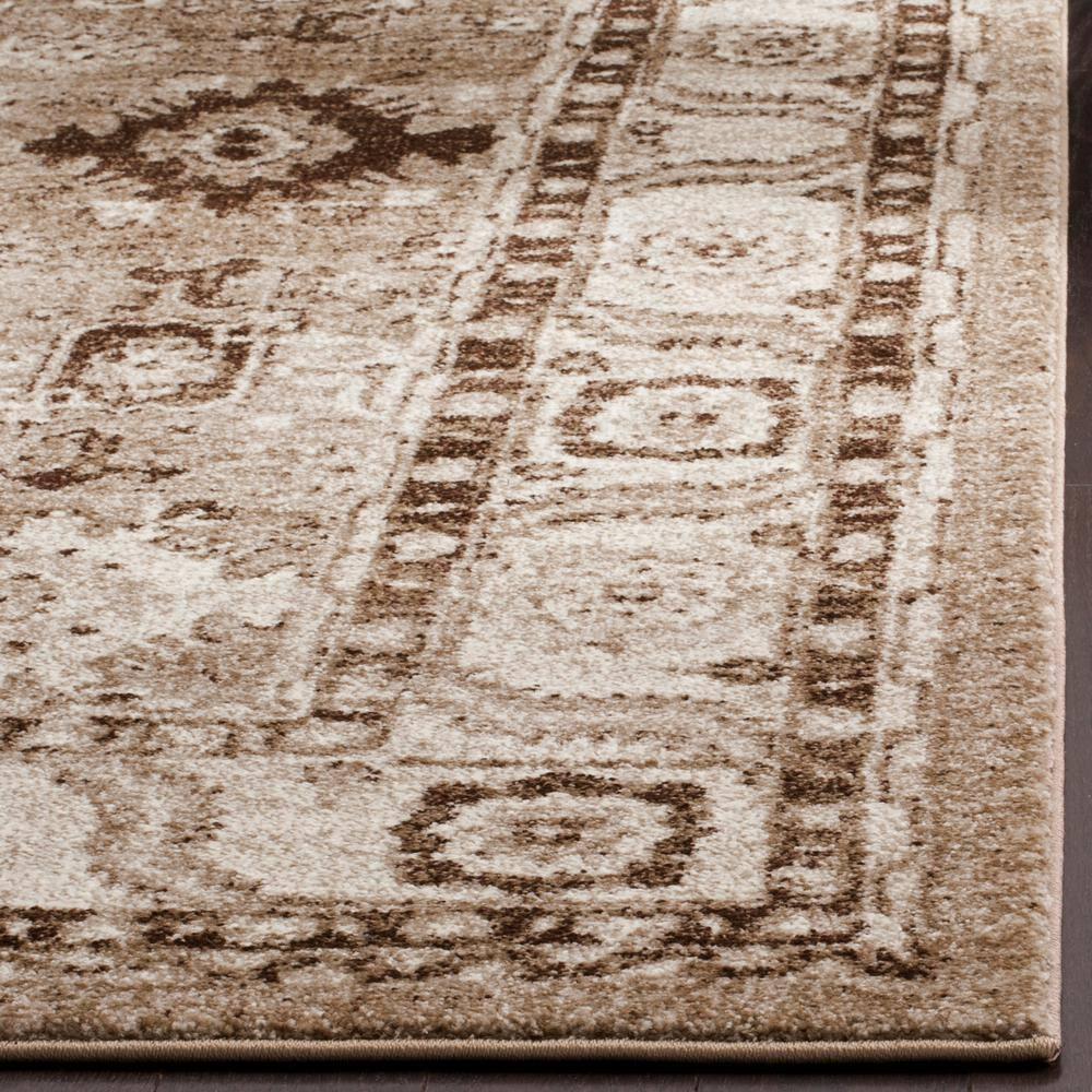 Vintage Hamadan VTH214 Power Loomed Indoor Area Rug - Taupe - 5'3"x7'6" - Safavieh.