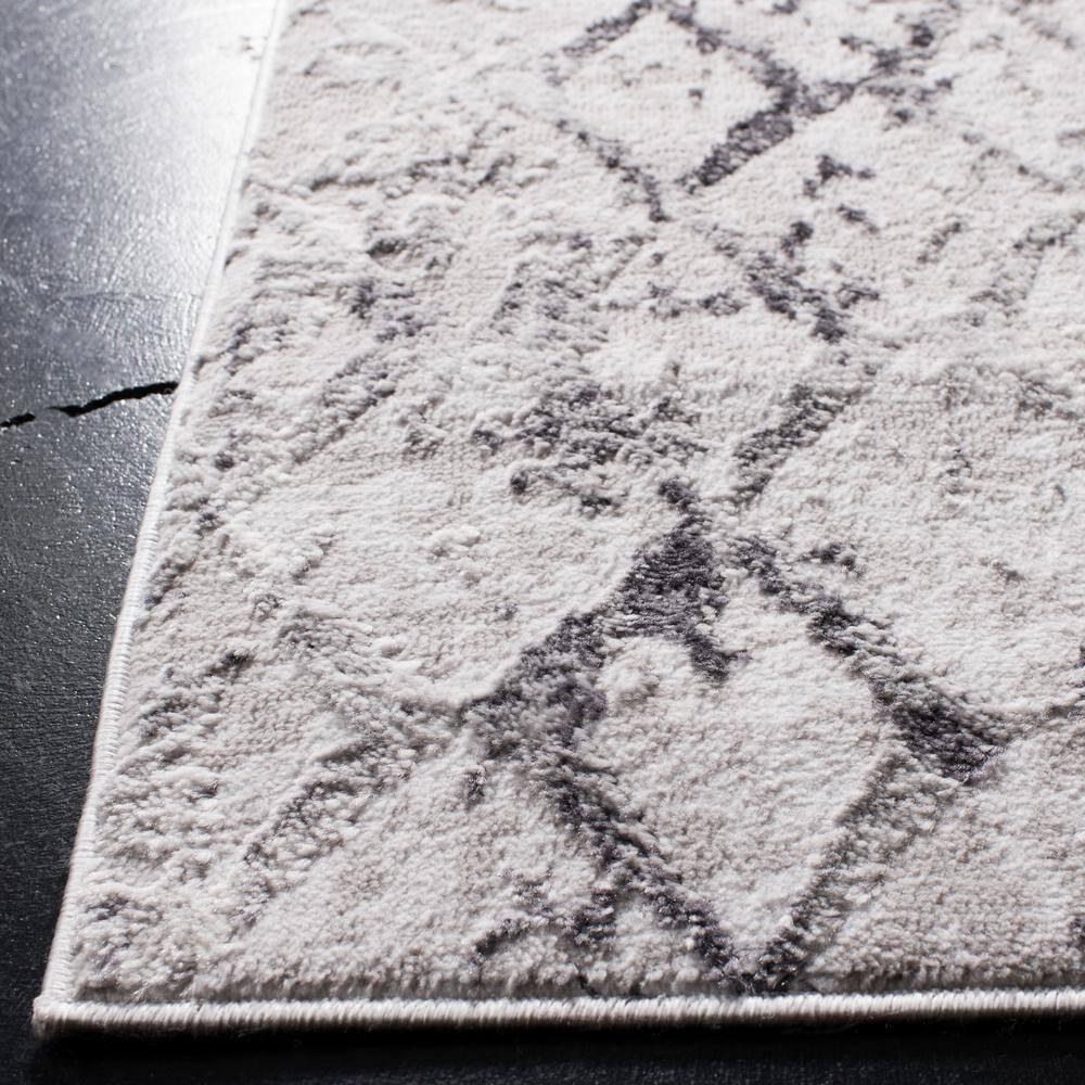 Amelia ALA783 Power Loomed Area Rug  - Grey/Light Grey - 5'3"x7'6" - Safavieh.