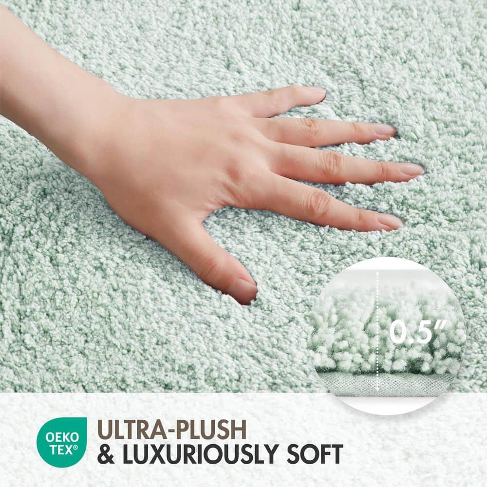 Madison Park 100% Cotton Tufted Bath Rug with Non-Slip Backing