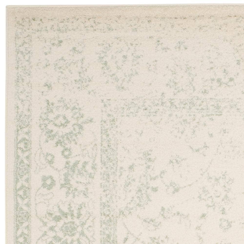 Adirondack ADR109 Machine Made Indoor Area Rug - Ivory/Sage - 8'x10' - Safavieh