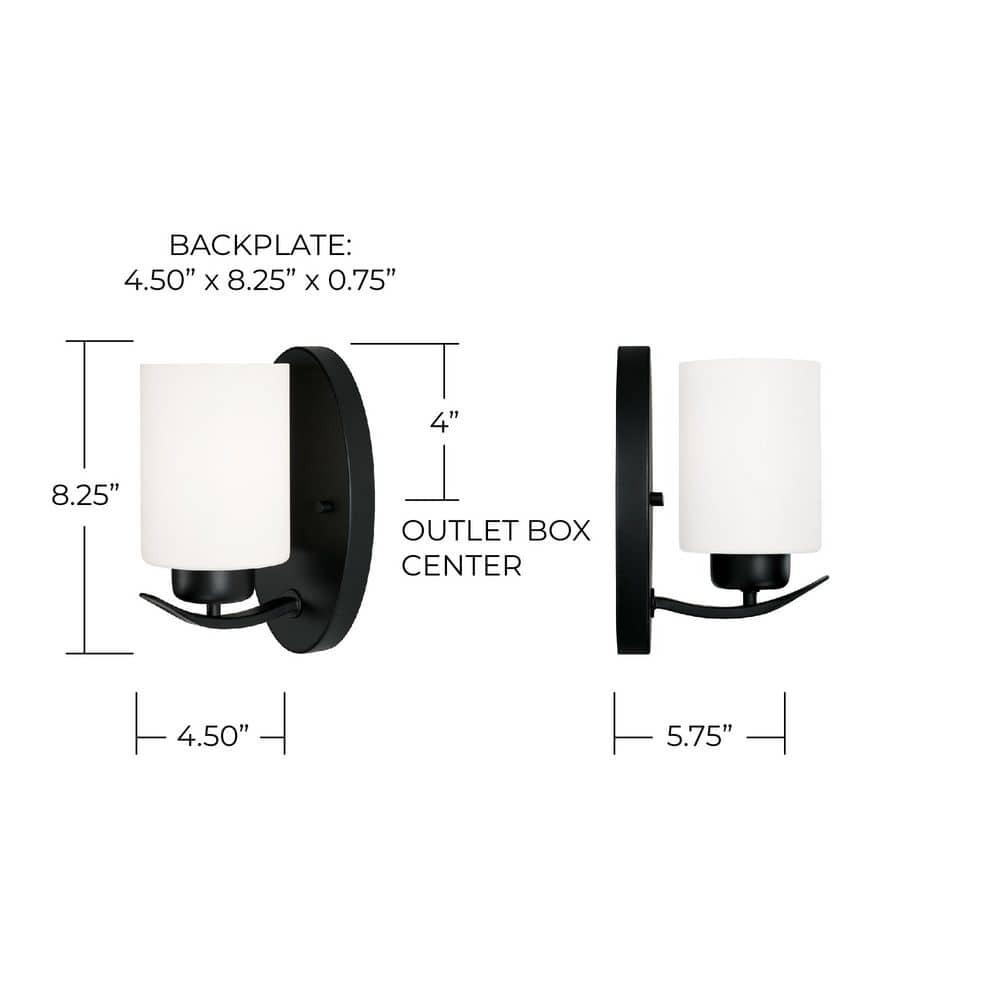 Dixon Steel Armed Sconce