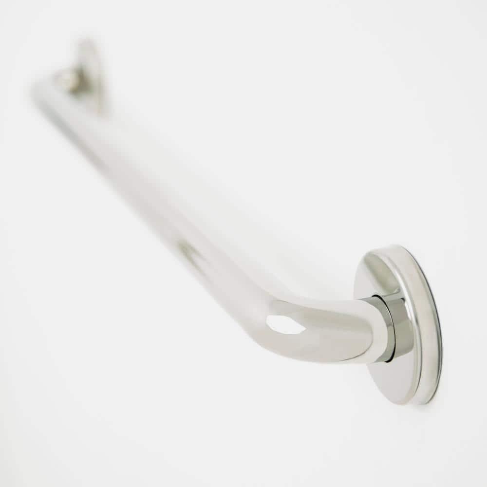 Polished Stainless Steel 33" ADA Compliant Wall Mount Grab Bar
