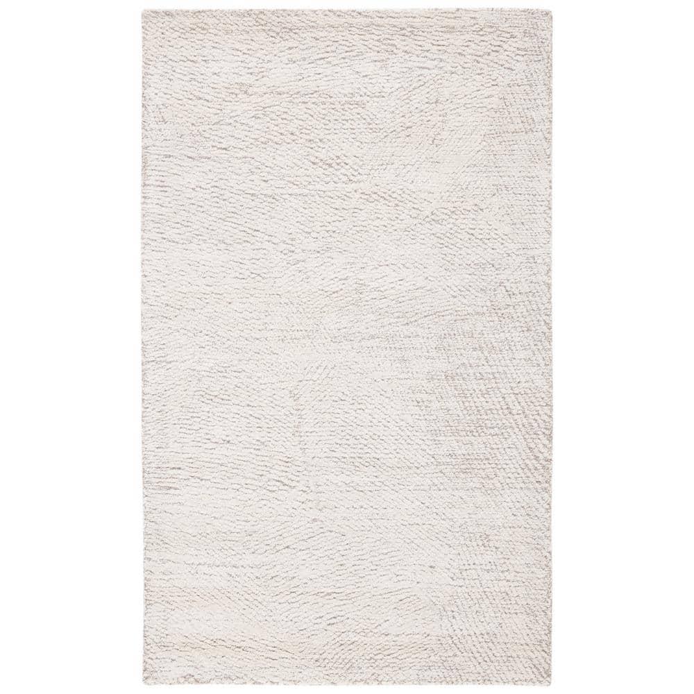 SAFAVIEH Metro Patricia Distressed Area Rug, Natural/Ivory, 2' x 3'