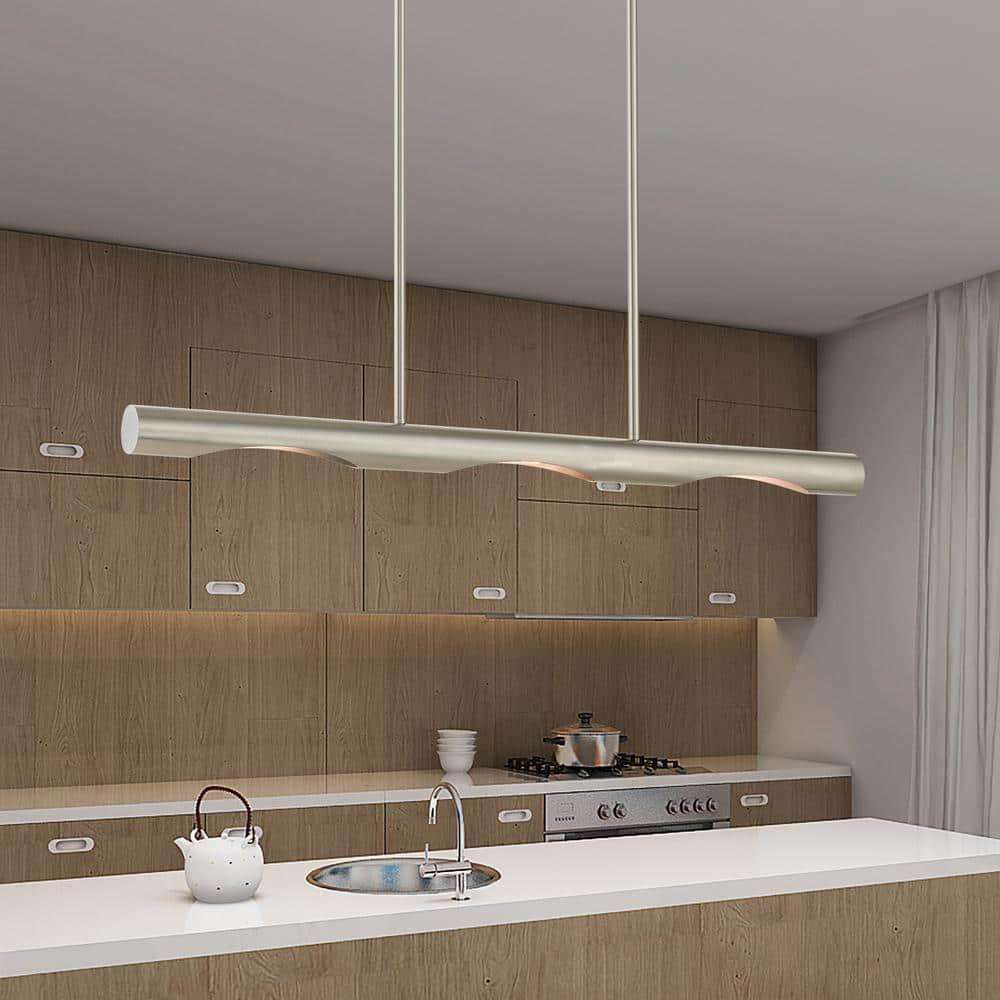 Livex Lighting Acra 3 - Light Chandelier in  Brushed Nickel