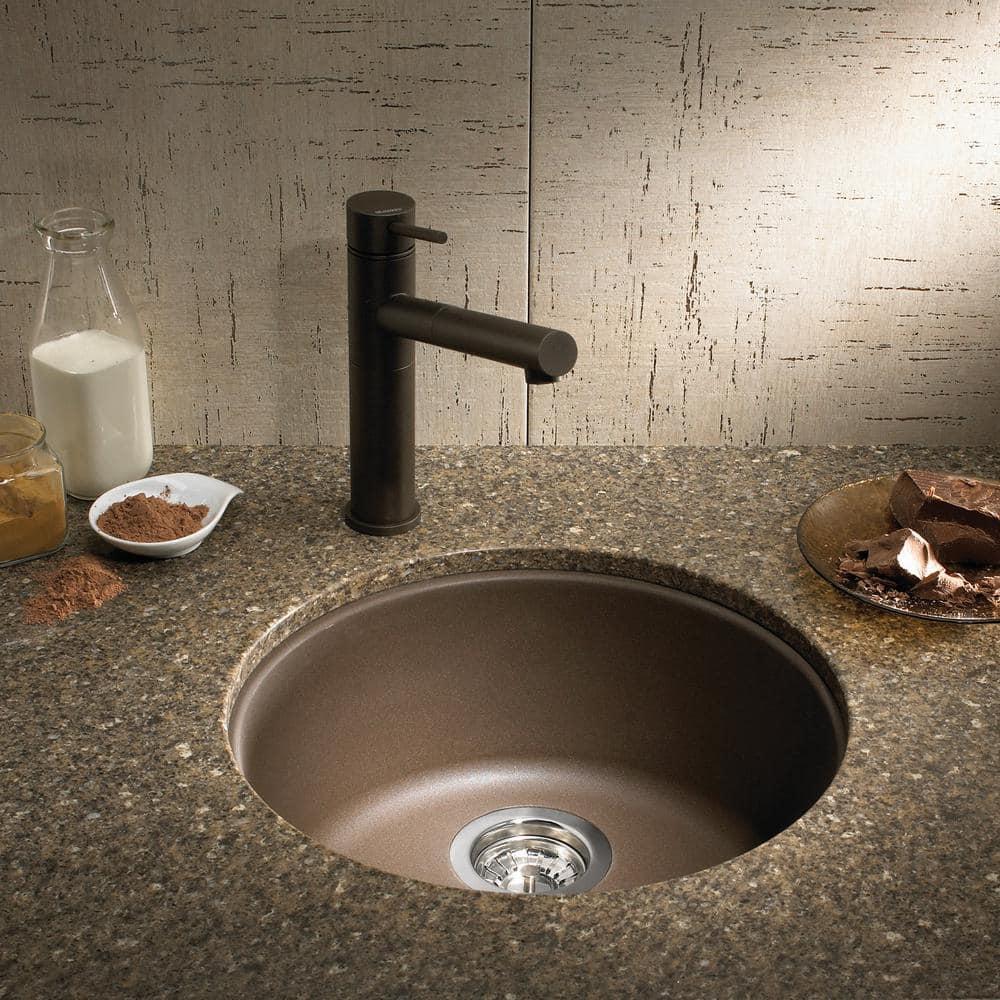 Rondo SILGRANIT 18" L x 18" W Drop-In/Undermount Bar Sink