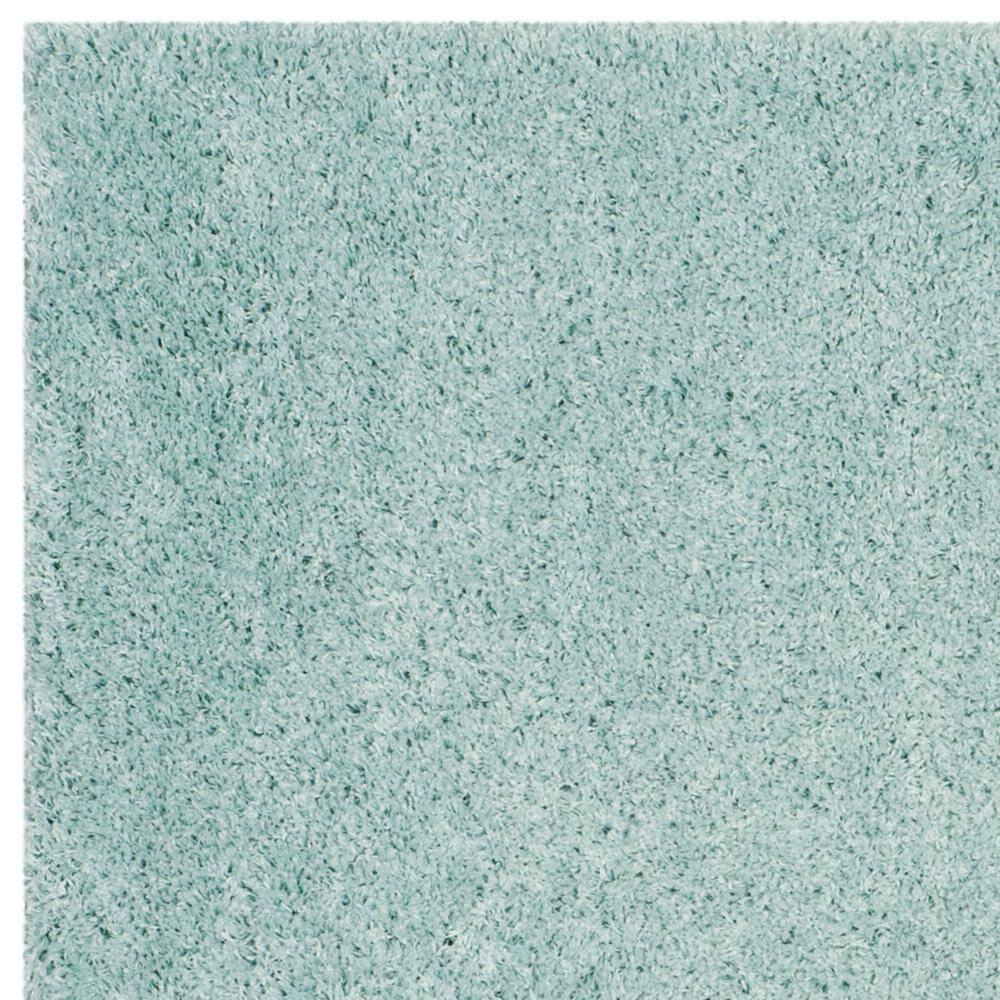 Laguna Shag SGL303 Power Loomed Indoor Area Rug - Light Blue - 6'7"x6'7" - Safavieh.