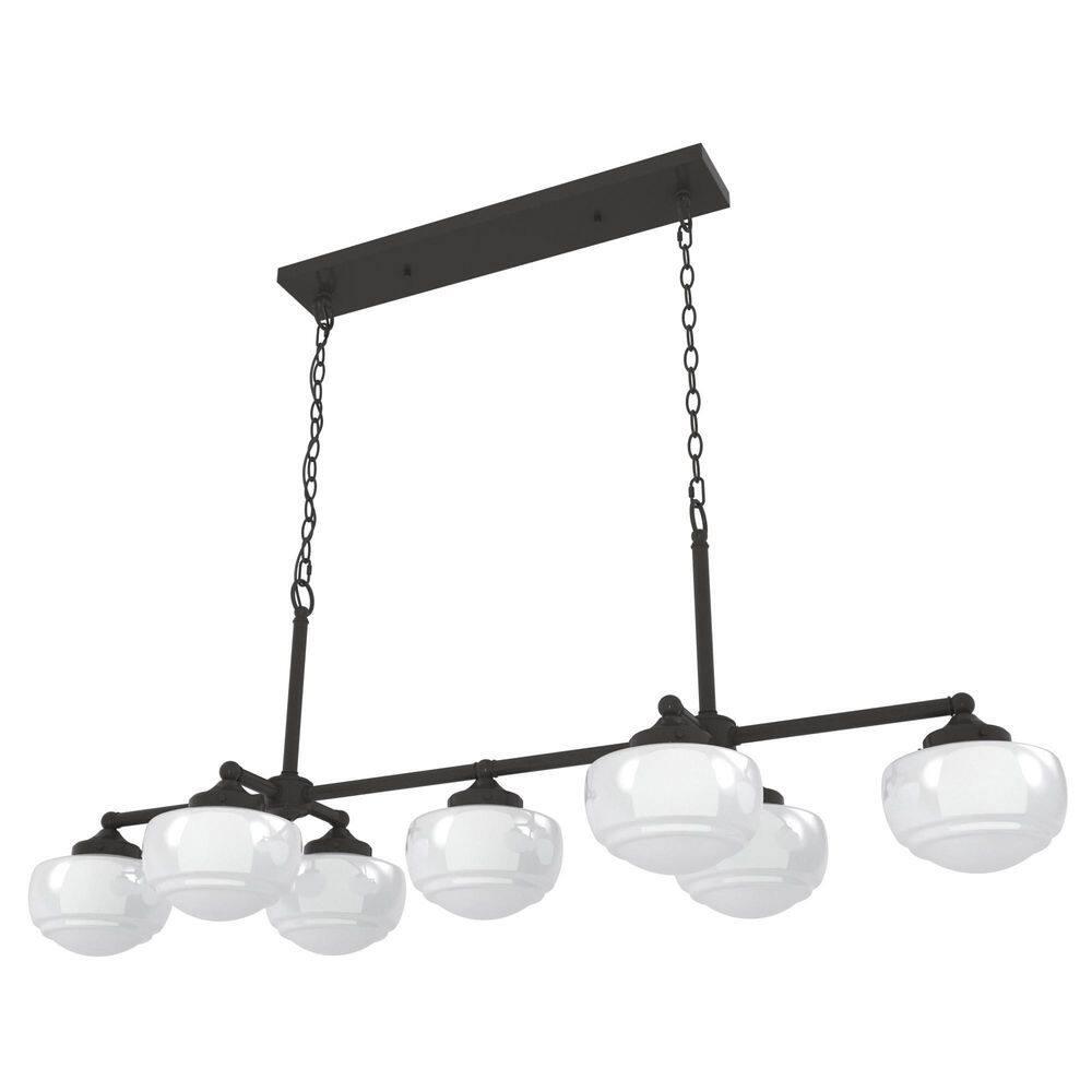 Hunter Saddle Creek 7 Light Linear Chandelier Ceiling Light Fixture